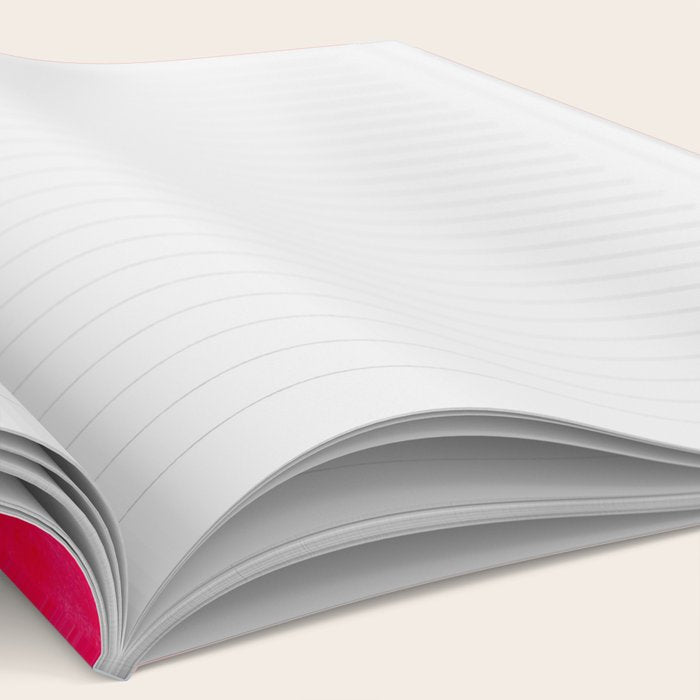 Cerulean Blue Red  Notebook Gallery Image 2