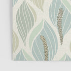 Minimalistic flow Peace lily soft green pattern Poster Gallery Image 3