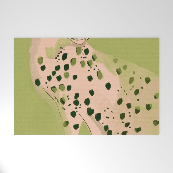 Cheetah 12 Welcome Mat Gallery Image 1