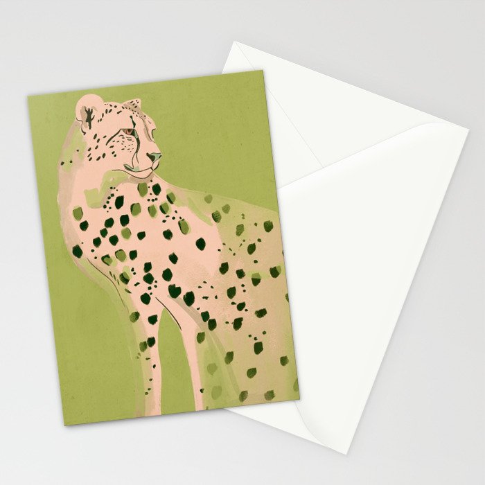 Cheetah 12 Stationery Card Gallery Image 2