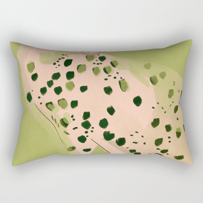 Cheetah 12 Rectangular Pillow Gallery Image 2