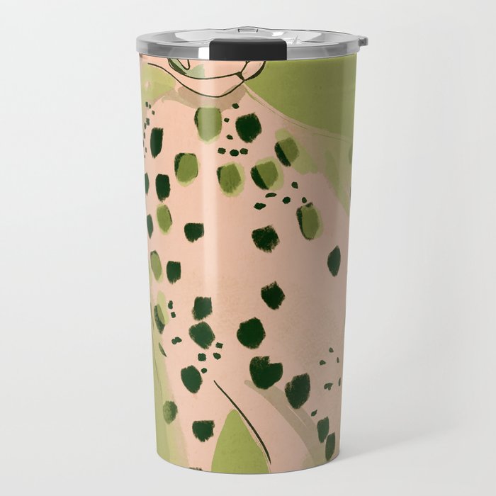 Cheetah 12 Travel Mug Gallery Image 1