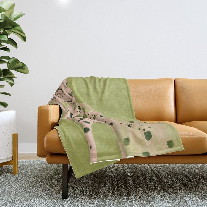 Cheetah 12 Throw Blanket Gallery Image 1