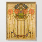 Charles Rennie Mackintosh , The Wassail , 1900 Serving Tray Gallery Image 1
