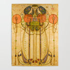 Charles Rennie Mackintosh , The Wassail , 1900 Poster Gallery Image 4