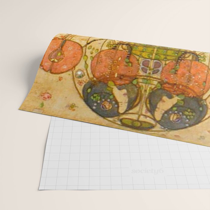 Charles Rennie Mackintosh , The Wassail , 1900 Wrapping Paper Gallery Image 2