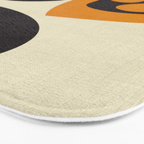 cut out organic abstract Bath Mat Gallery Image 3