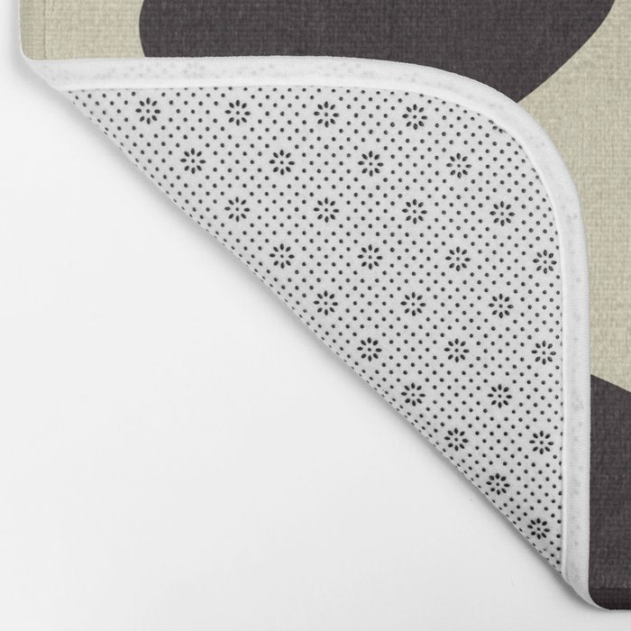 cut out organic abstract Bath Mat Gallery Image 2