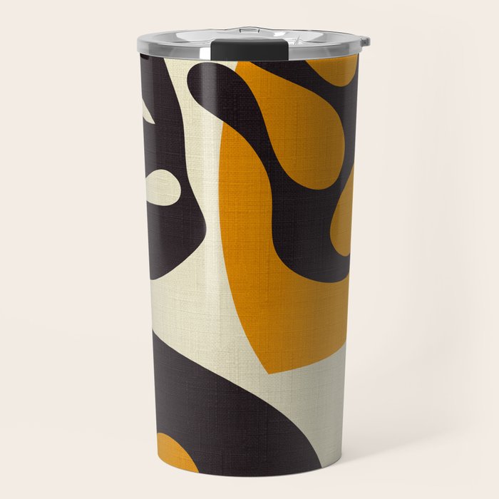 cut out organic abstract Travel Mug Gallery Image 1