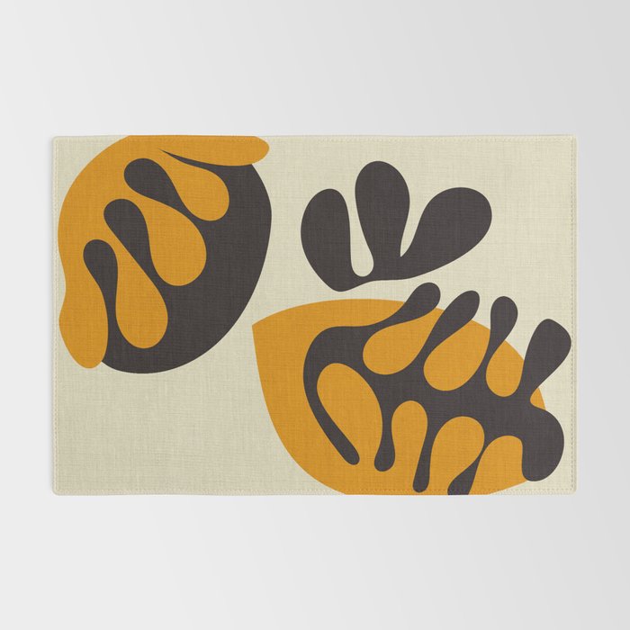 cut out organic abstract Rug Gallery Image 2