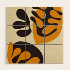 cut out organic abstract Wood Wall Art Gallery Image 1