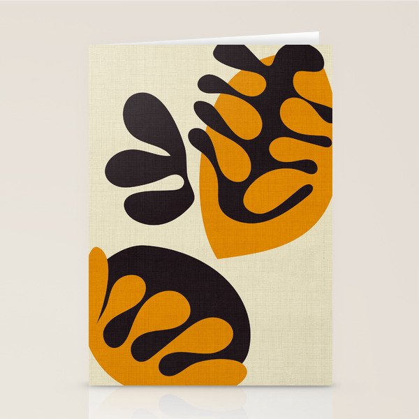 cut out organic abstract Stationery Card Gallery Image 1