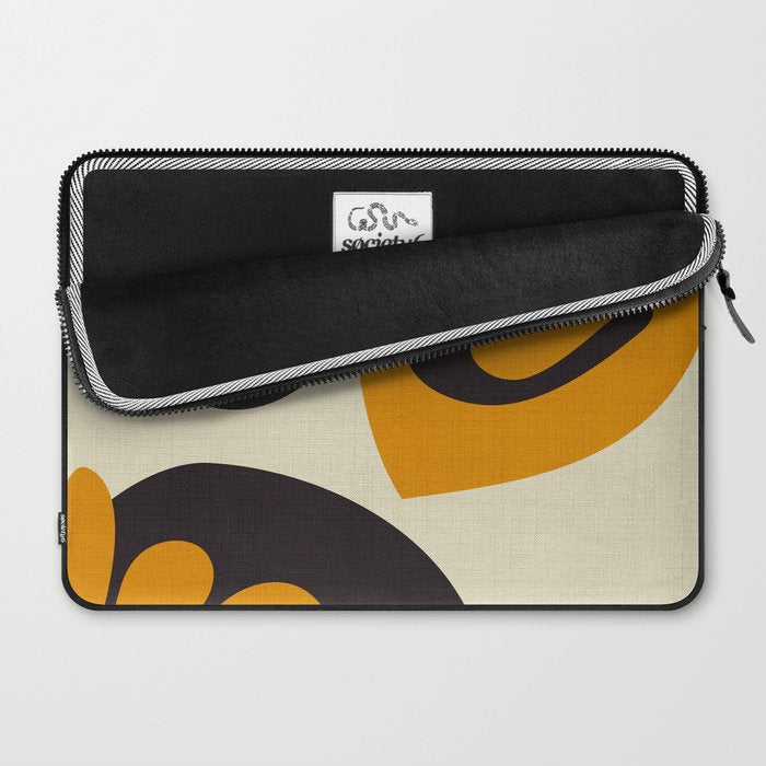 cut out organic abstract Laptop Sleeve Gallery Image 2