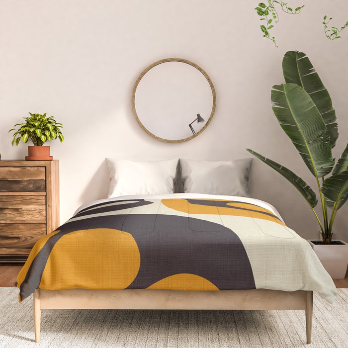 cut out organic abstract Comforter Gallery Image 3