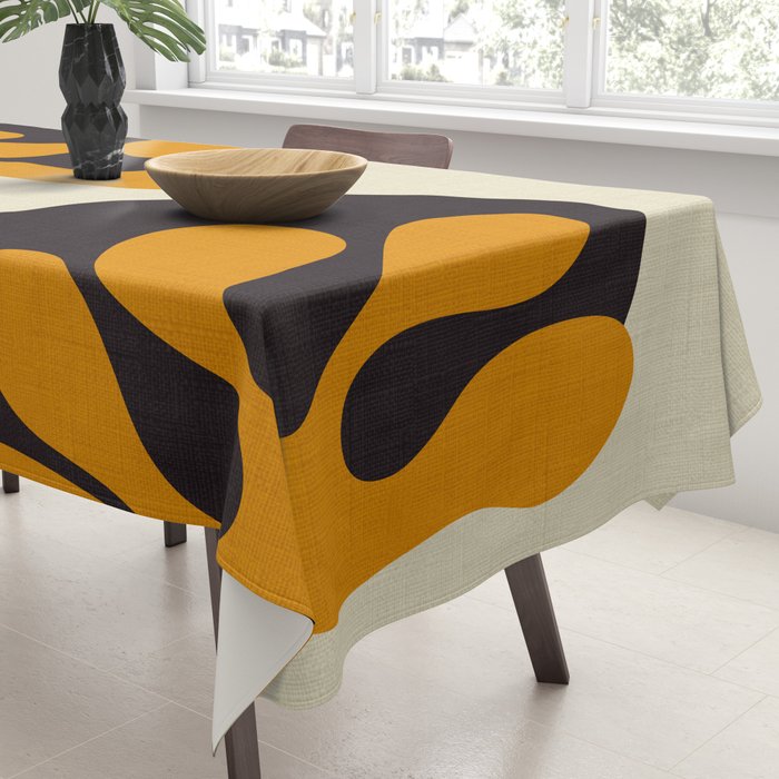 cut out organic abstract Tablecloth Gallery Image 3