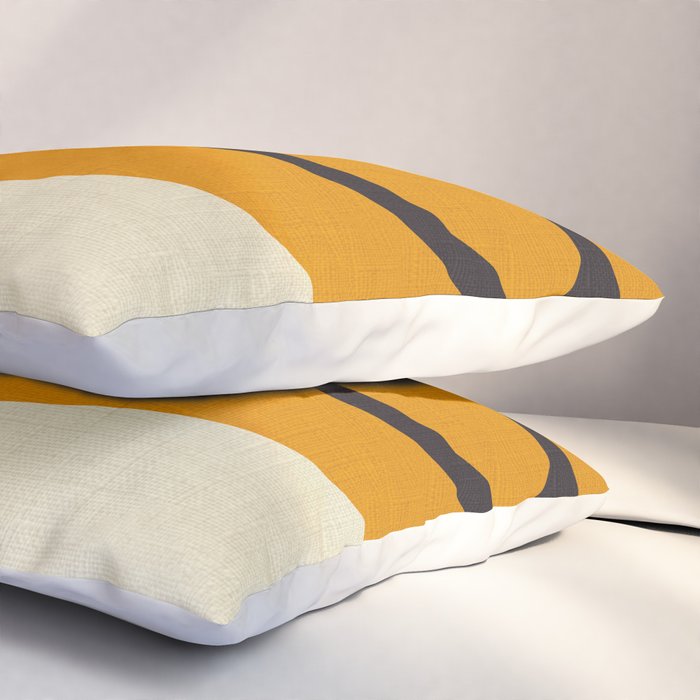 cut out organic abstract Pillow Sham Gallery Image 3