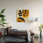 cut out organic abstract Wood Wall Art Gallery Image 2