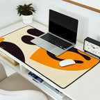 cut out organic abstract Desk Mat Gallery Image 2