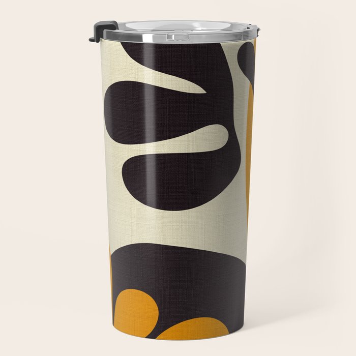 cut out organic abstract Travel Mug Gallery Image 3