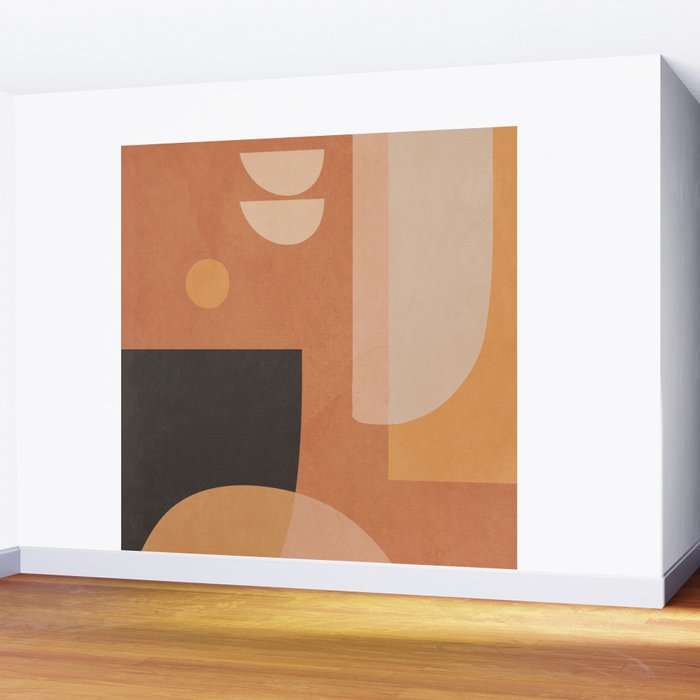 Abstract Art / Shapes Wall Mural Gallery Image 2