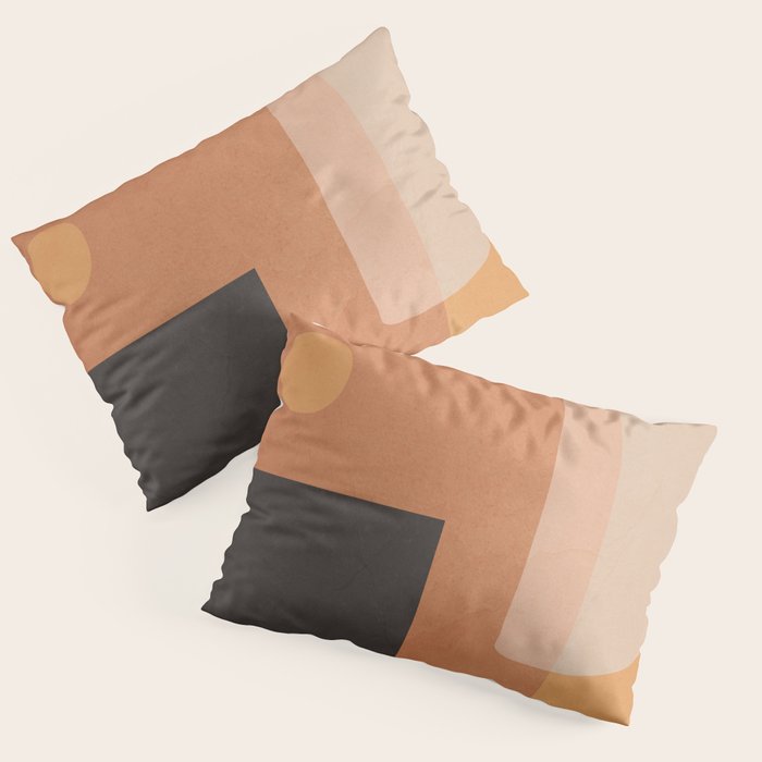 Abstract Art / Shapes Pillow Sham Gallery Image 3