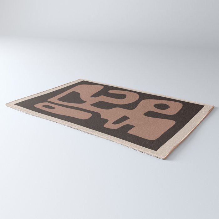 Modern Abstract Minimal Shapes 117a Rug Gallery Image 3