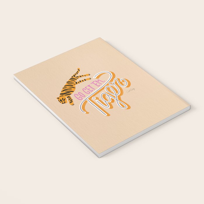 Go Get 'Em Tiger - Melon Notebook Gallery Image 3