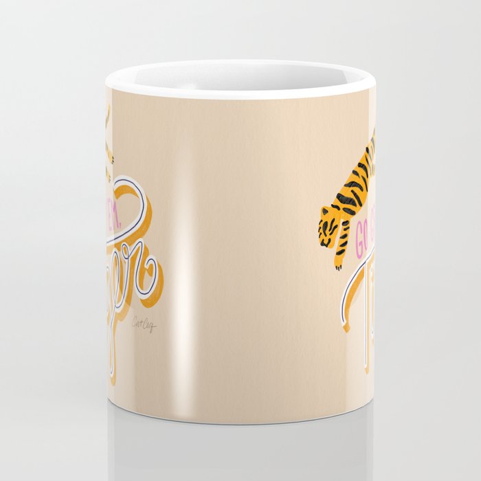 Go Get 'Em Tiger - Melon Coffee Mug Gallery Image 4