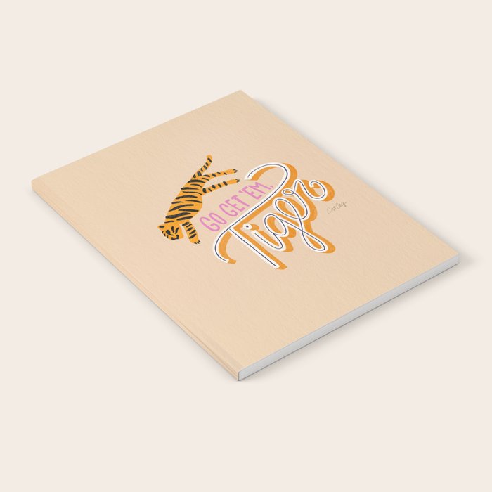 Go Get 'Em Tiger - Melon Notebook Gallery Image 2