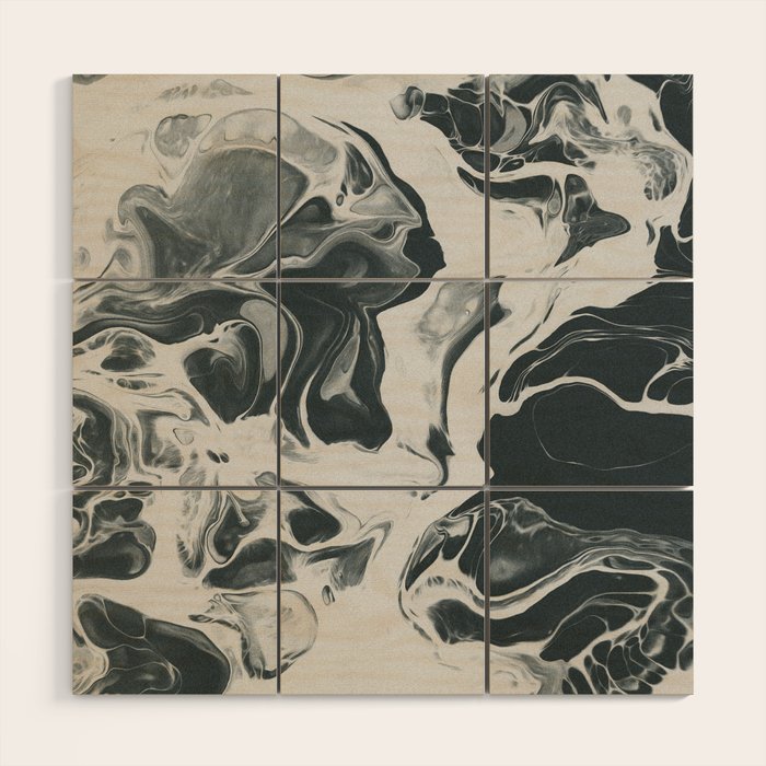 MESS IS MINE Wood Wall Art Gallery Image 1