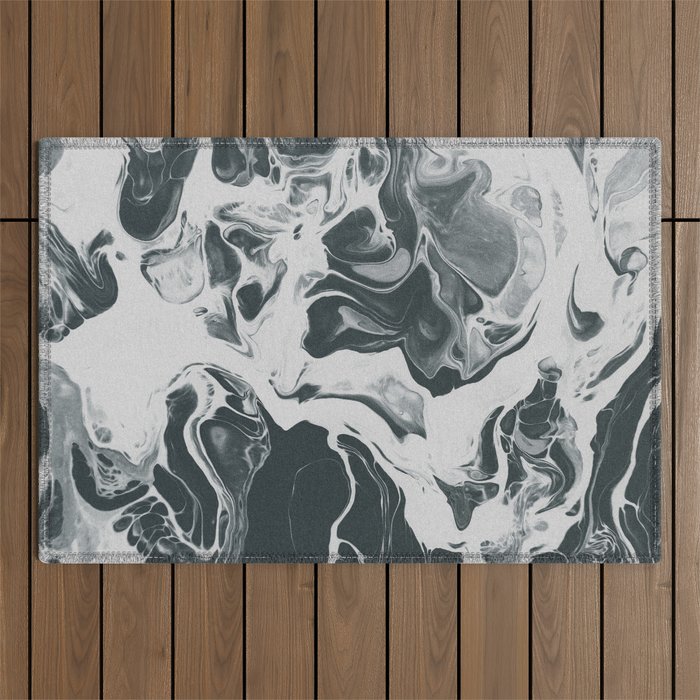 MESS IS MINE Outdoor Rug Gallery Image 1