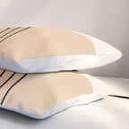 Abstraction_NEW_SUN_DAWN_MOUNTAINS_LINE_POP_ART_008B Pillow Sham Gallery Image 3