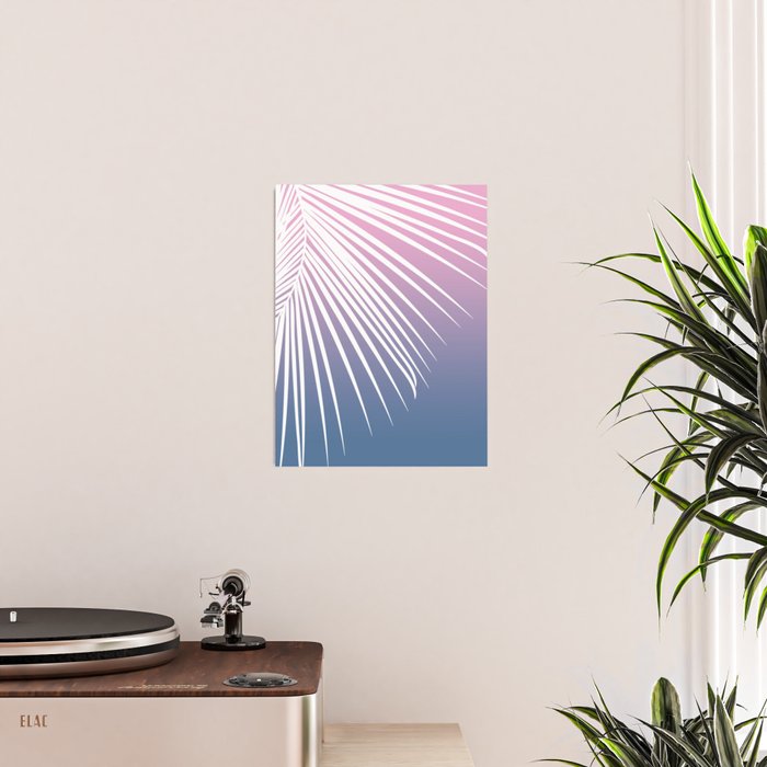 Pastel Palm 01 Poster Gallery Image 2