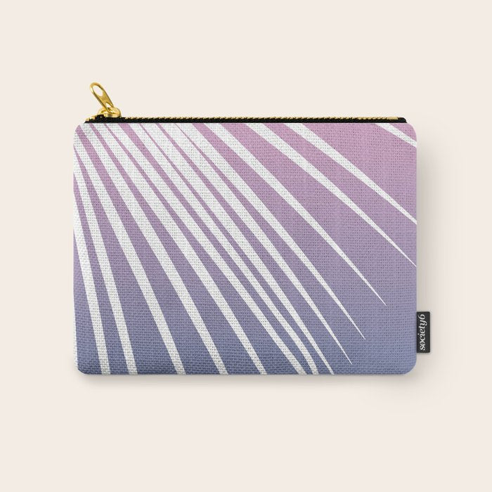 Pastel Palm 01 Carry All Pouch Gallery Image 1