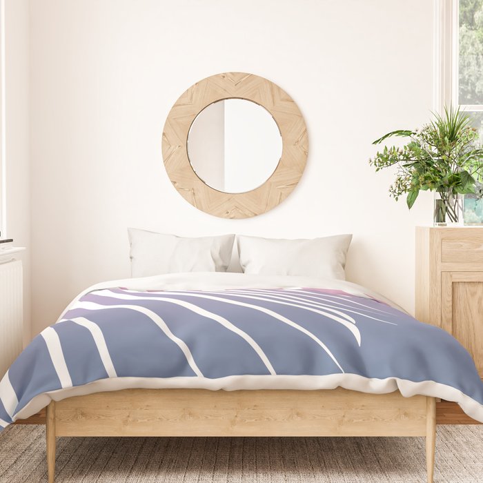 Pastel Palm 01 Duvet Cover Gallery Image 3