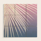 Pastel Palm 01 Wood Wall Art Gallery Image 1