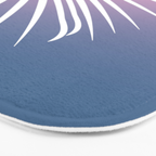 Pastel Palm 01 Bath Mat Gallery Image 3