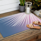 Pastel Palm 01 Outdoor Rug Gallery Image 2
