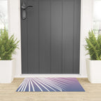 Pastel Palm 01 Welcome Mat Gallery Image 3