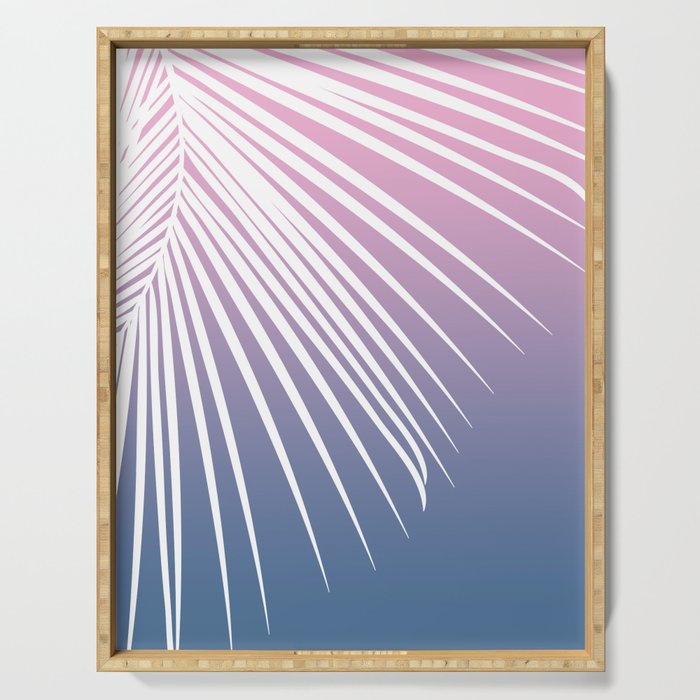 Pastel Palm 01 Serving Tray Gallery Image 1