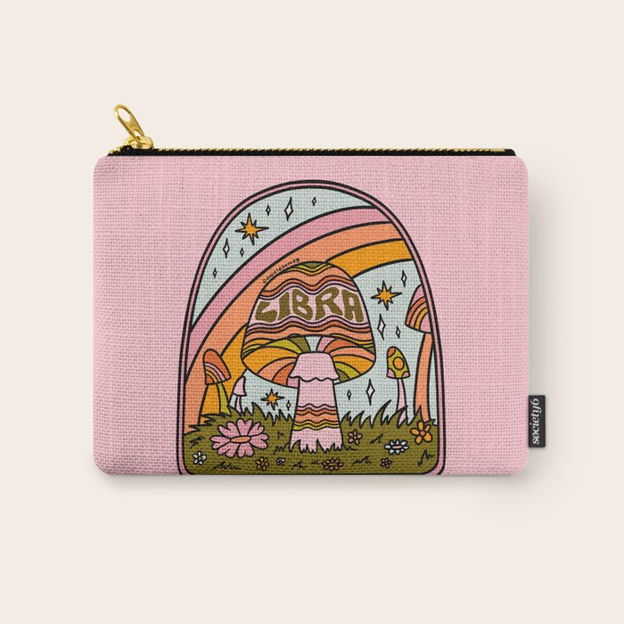 Libra Mushroom Carry All Pouch Gallery Image 1