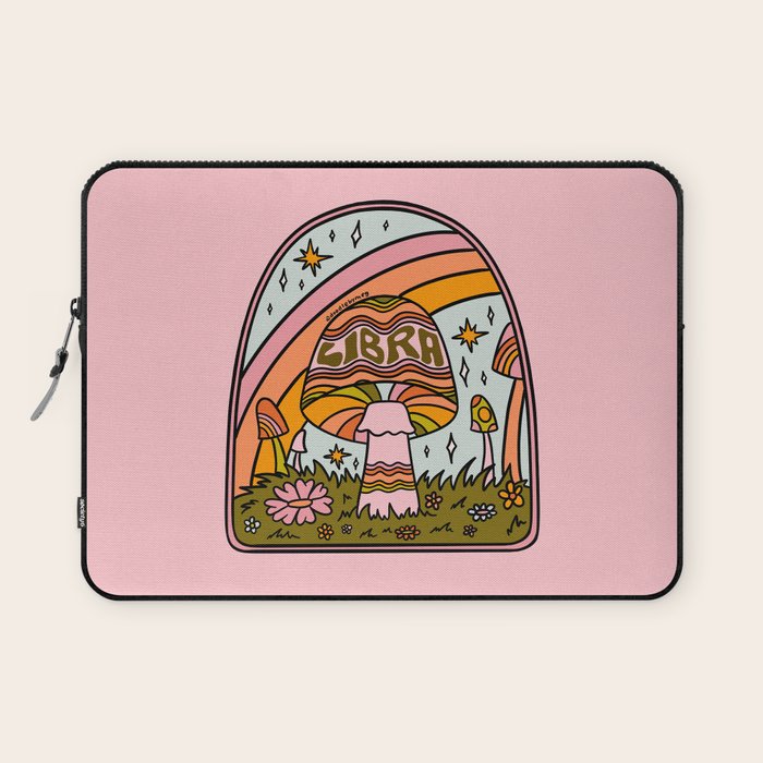 Libra Mushroom Laptop Sleeve Gallery Image 1
