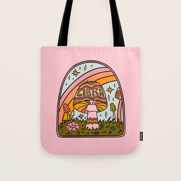 Libra Mushroom Tote Bag Gallery Image 1