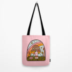 Libra Mushroom Tote Bag Gallery Image 2