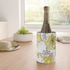Luxurious pattern with yellow flowers Wine Chiller Gallery Image 4