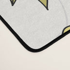 Luxurious pattern with yellow flowers Desk Mat Gallery Image 4
