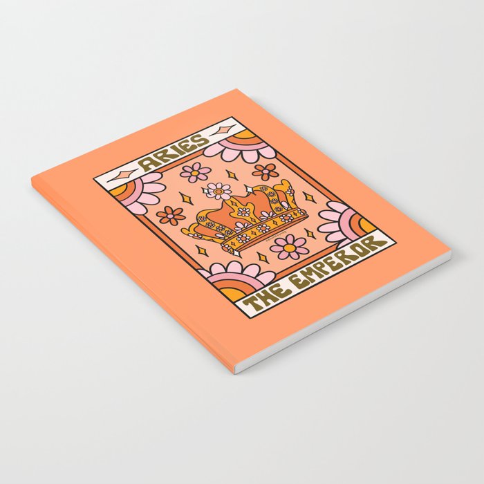 Aries Tarot Card Notebook Gallery Image 1