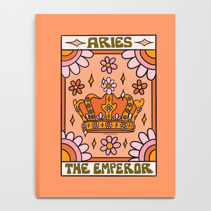 Aries Tarot Card Notebook Gallery Image 4
