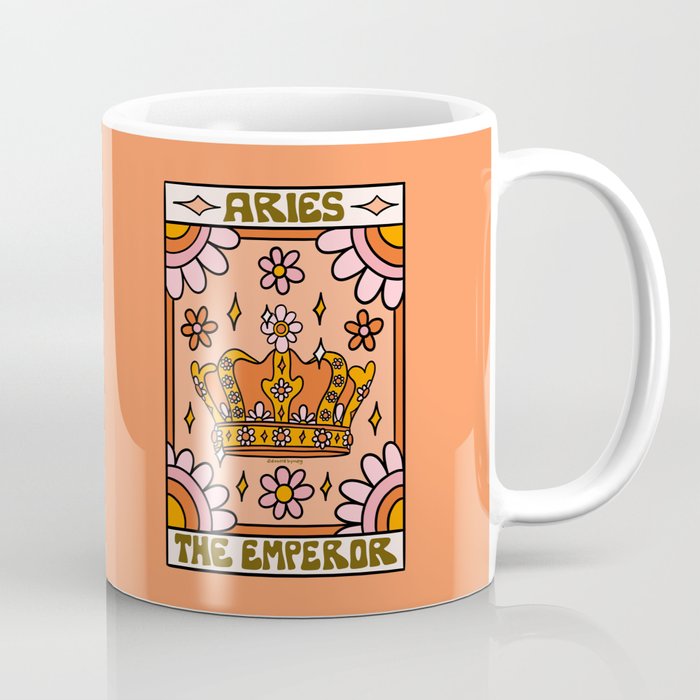 Aries Tarot Card Coffee Mug Gallery Image 1
