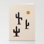 saguaro silent disco Stationery Card Gallery Image 2
